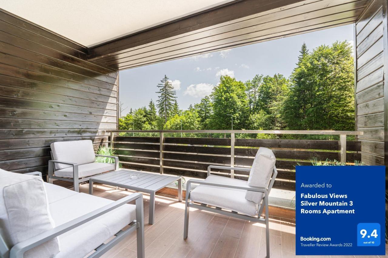 Fabulous Views Silver Mountain 3 Rooms Apartment Poiana Brasov Exterior foto